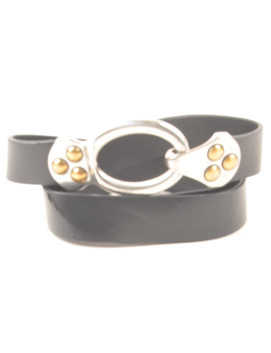 Black Fashion Belt - S