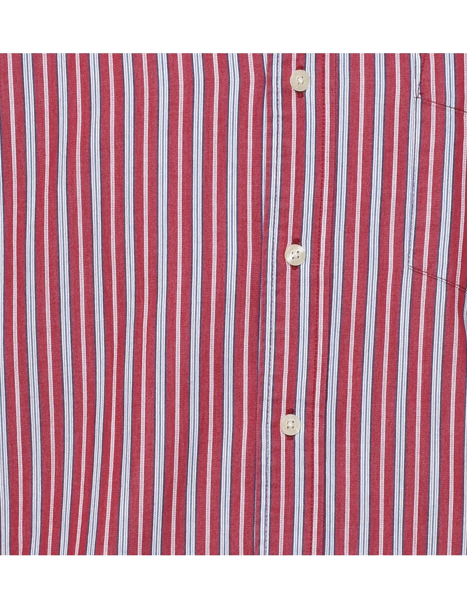 Chaps Striped Shirt - L