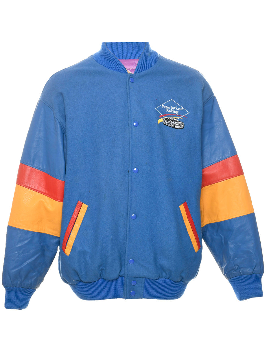 Blue Bomber Jacket - XL