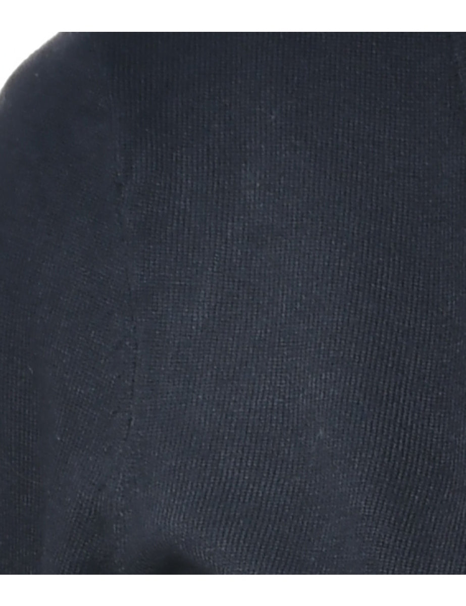 Cropped Black Cardigan - S