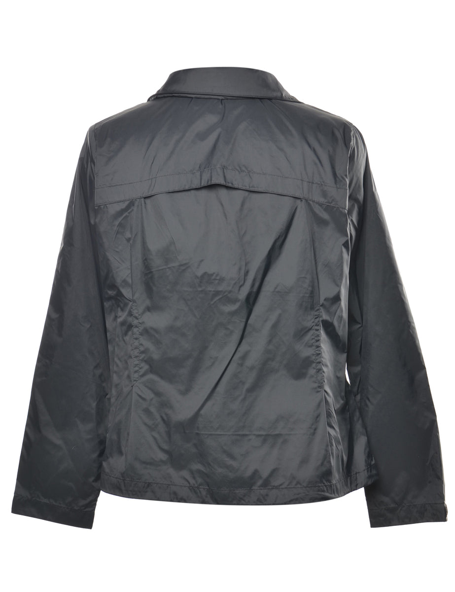 Columbia Black Nylon Jacket - XL