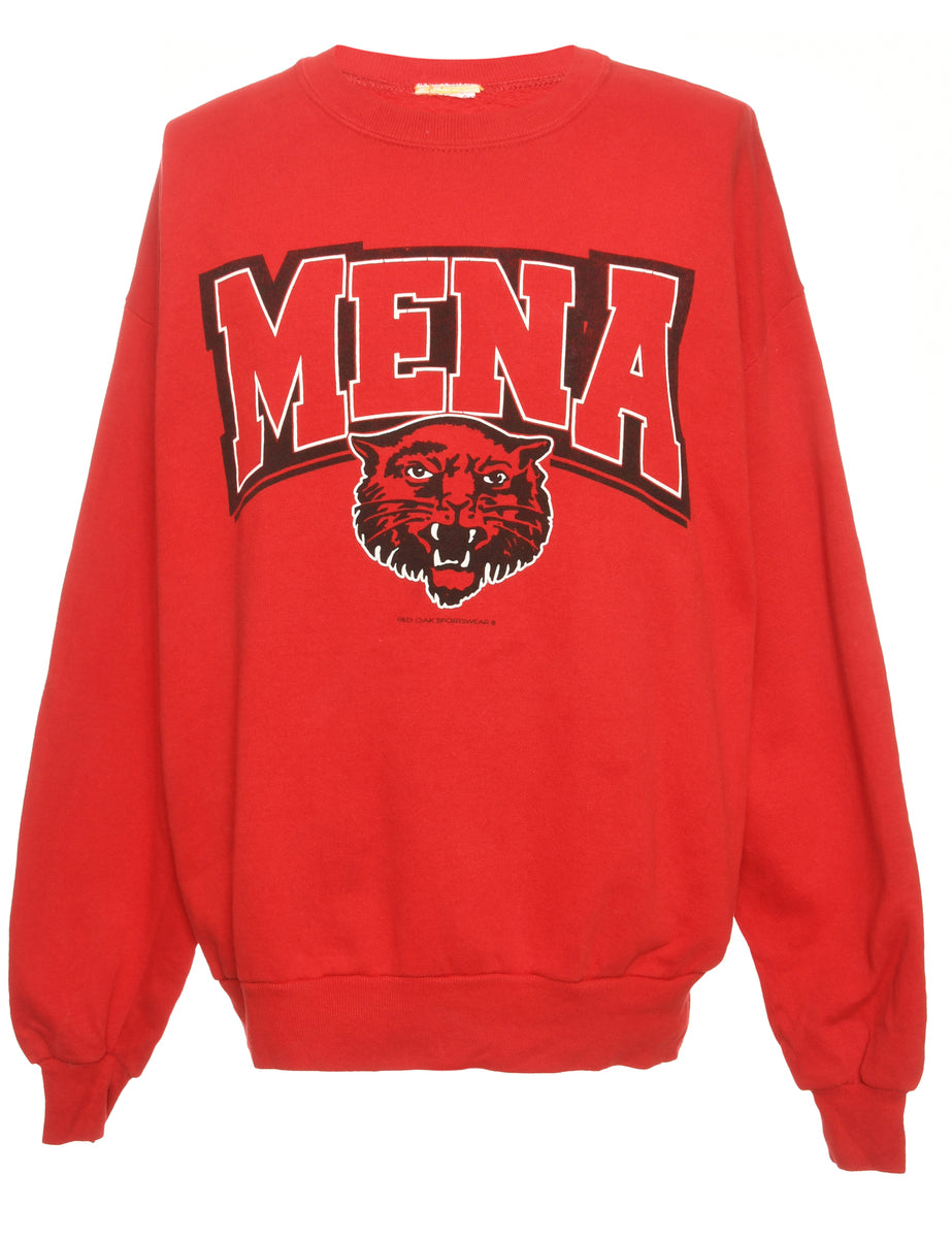 Printed Sweatshirt - M