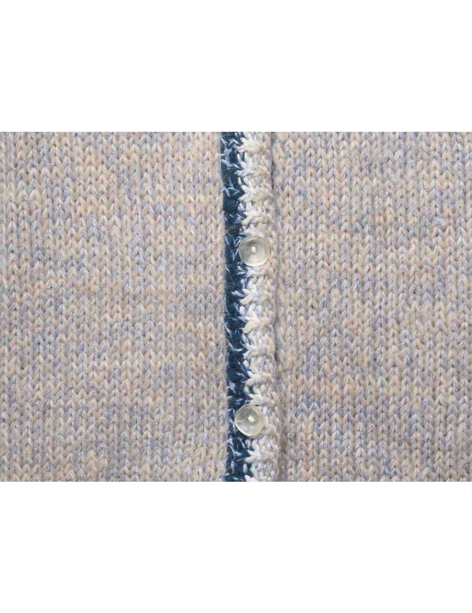 Light Grey Sweater Vest - L