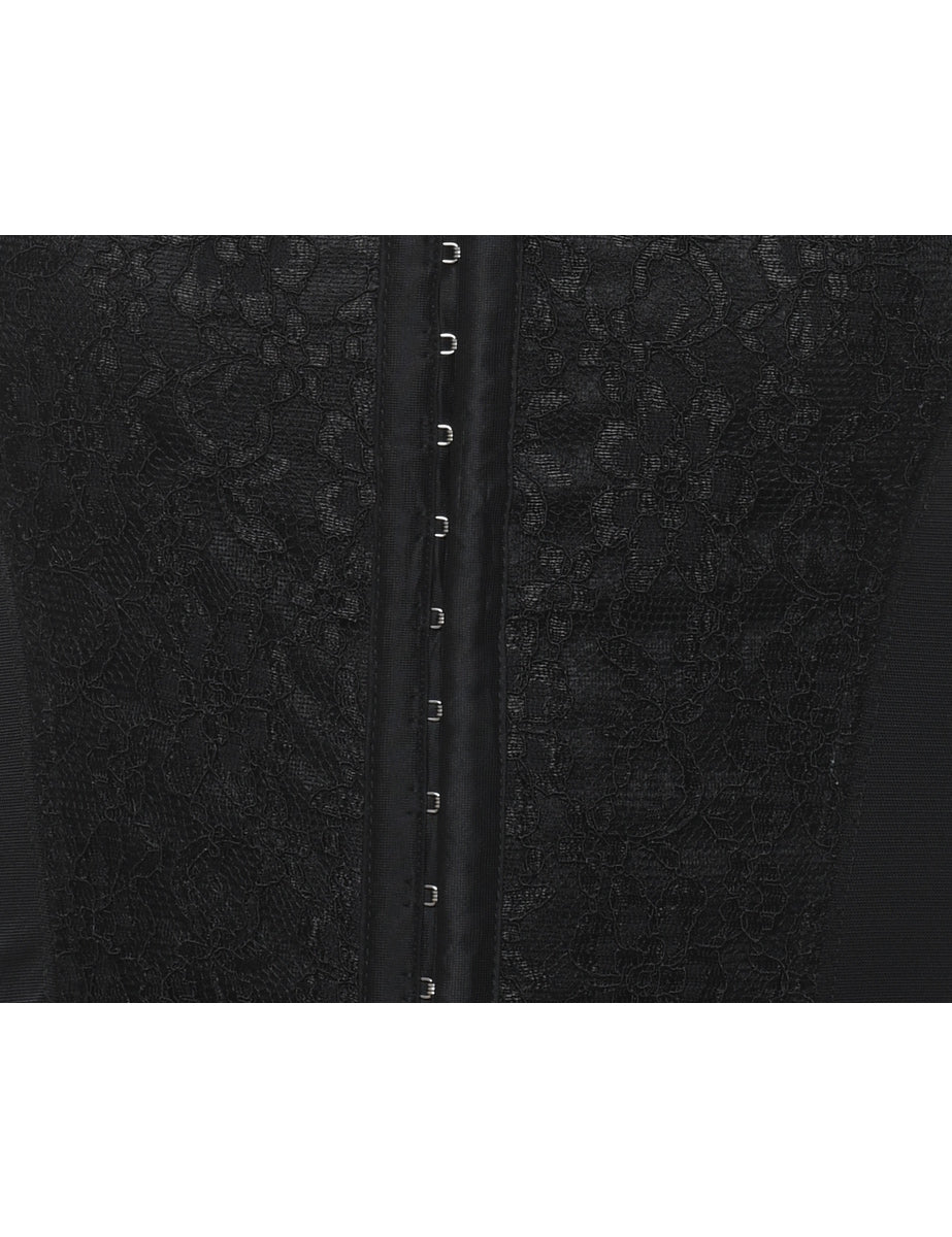 Black Lace Corset - XS