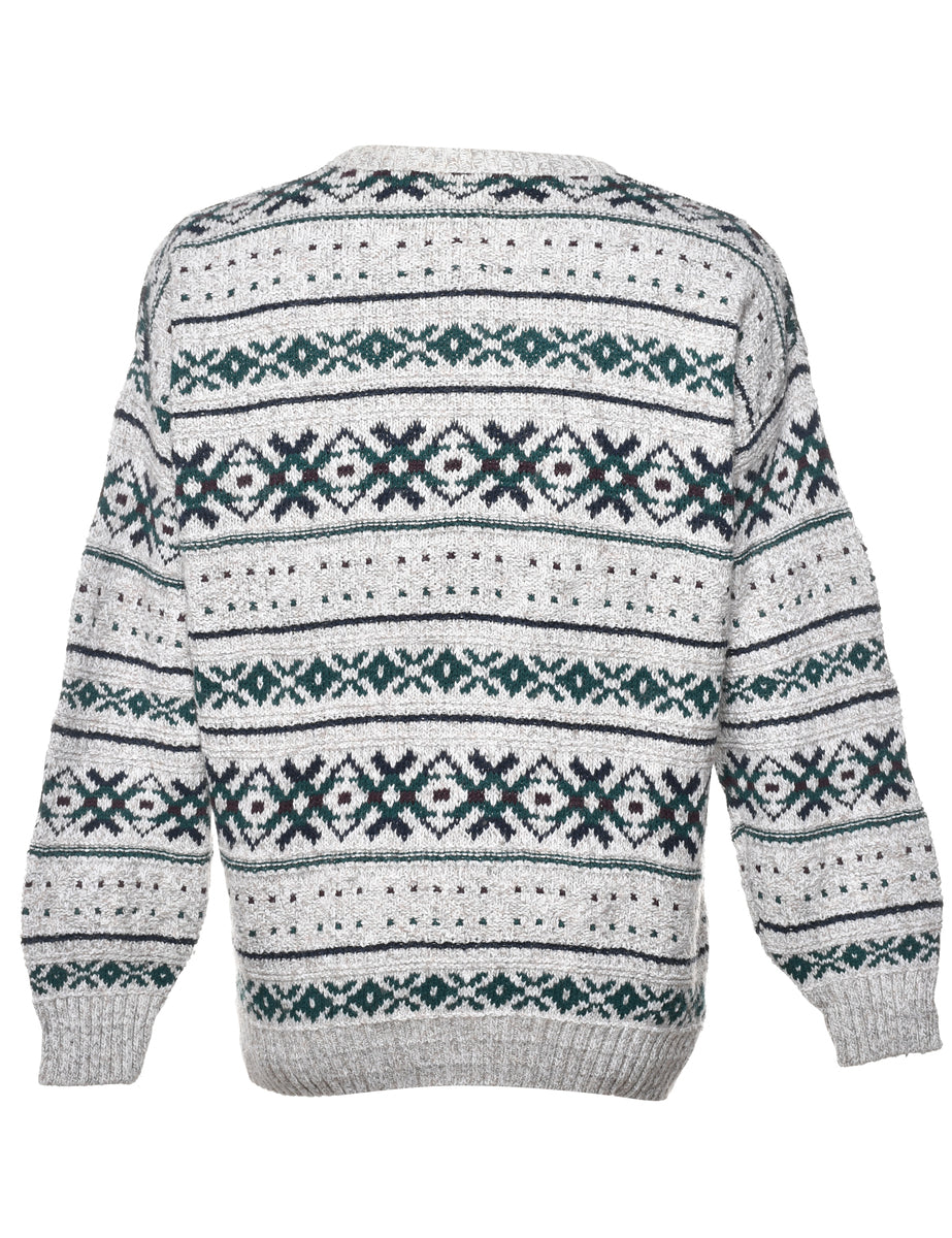 Long Sleeved Jumper - L