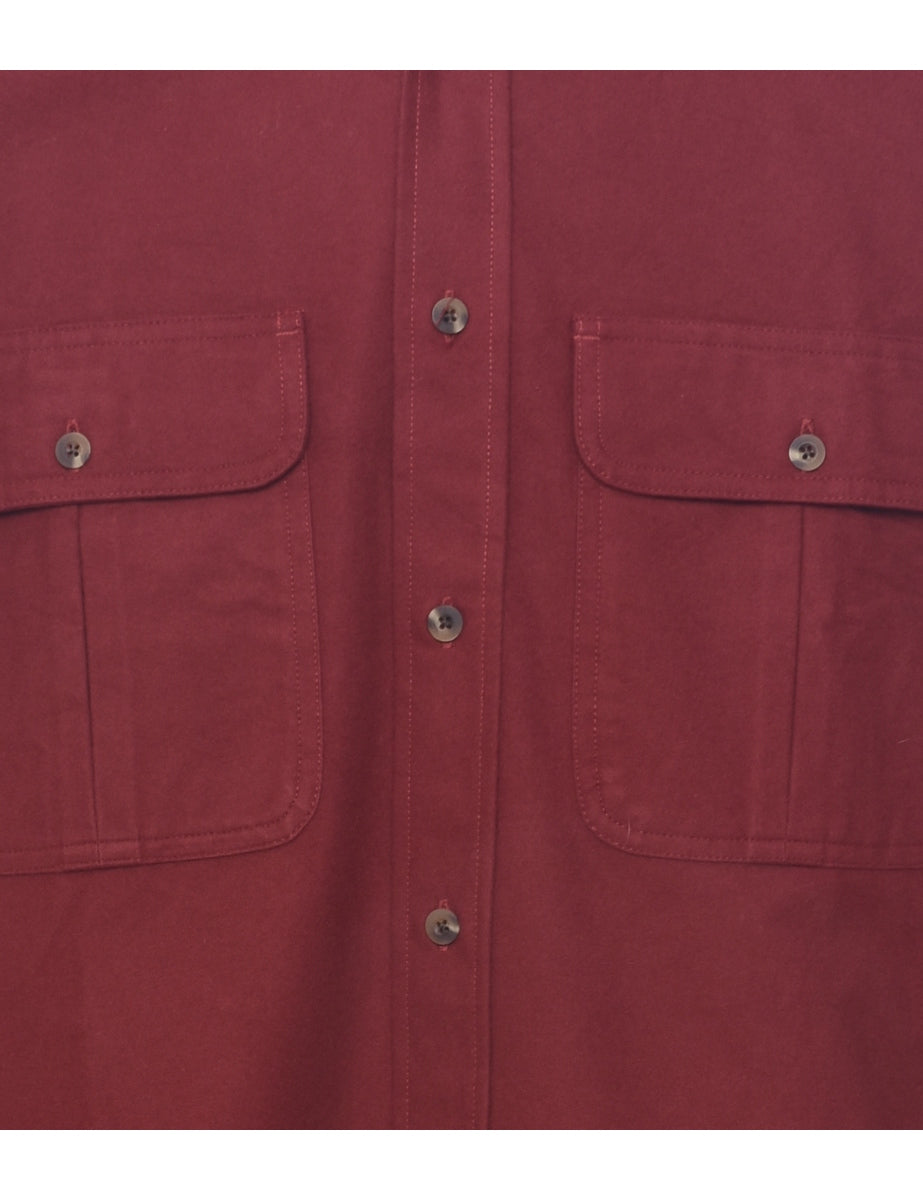 Red Flannel Shirt - L