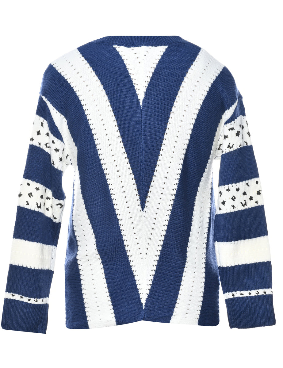Navy Jumper - M