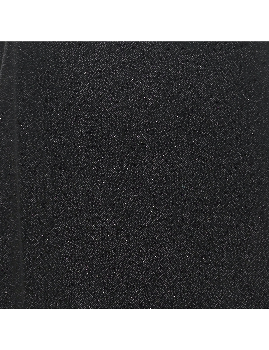 Velvet Sparkly Finish Evening Dress - S