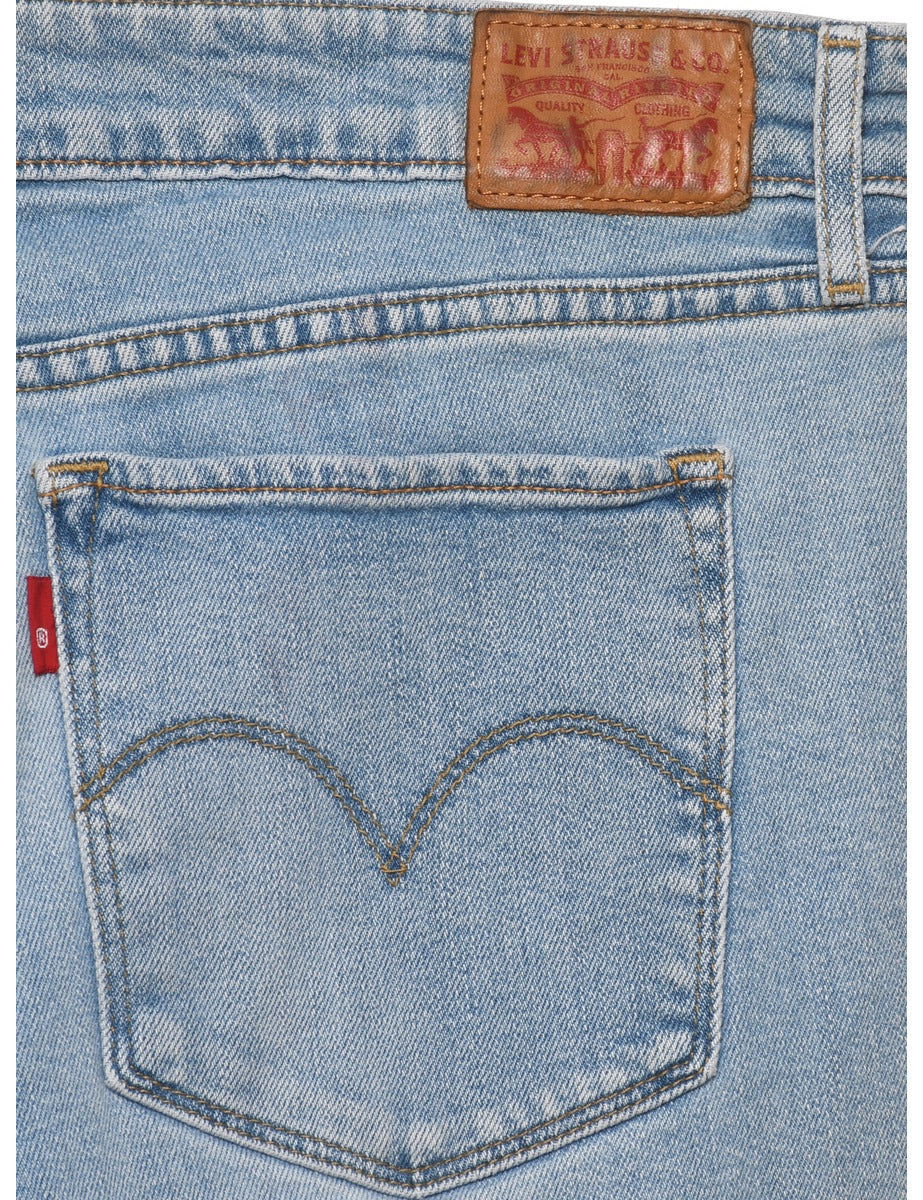 Light Wash Skinny Fit Levi's Jeans - W32 L34
