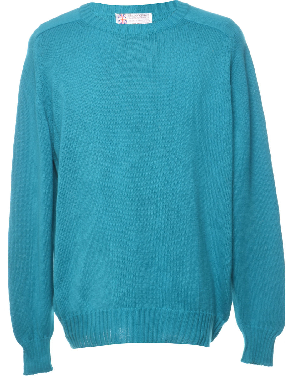 Turquoise Jumper - L