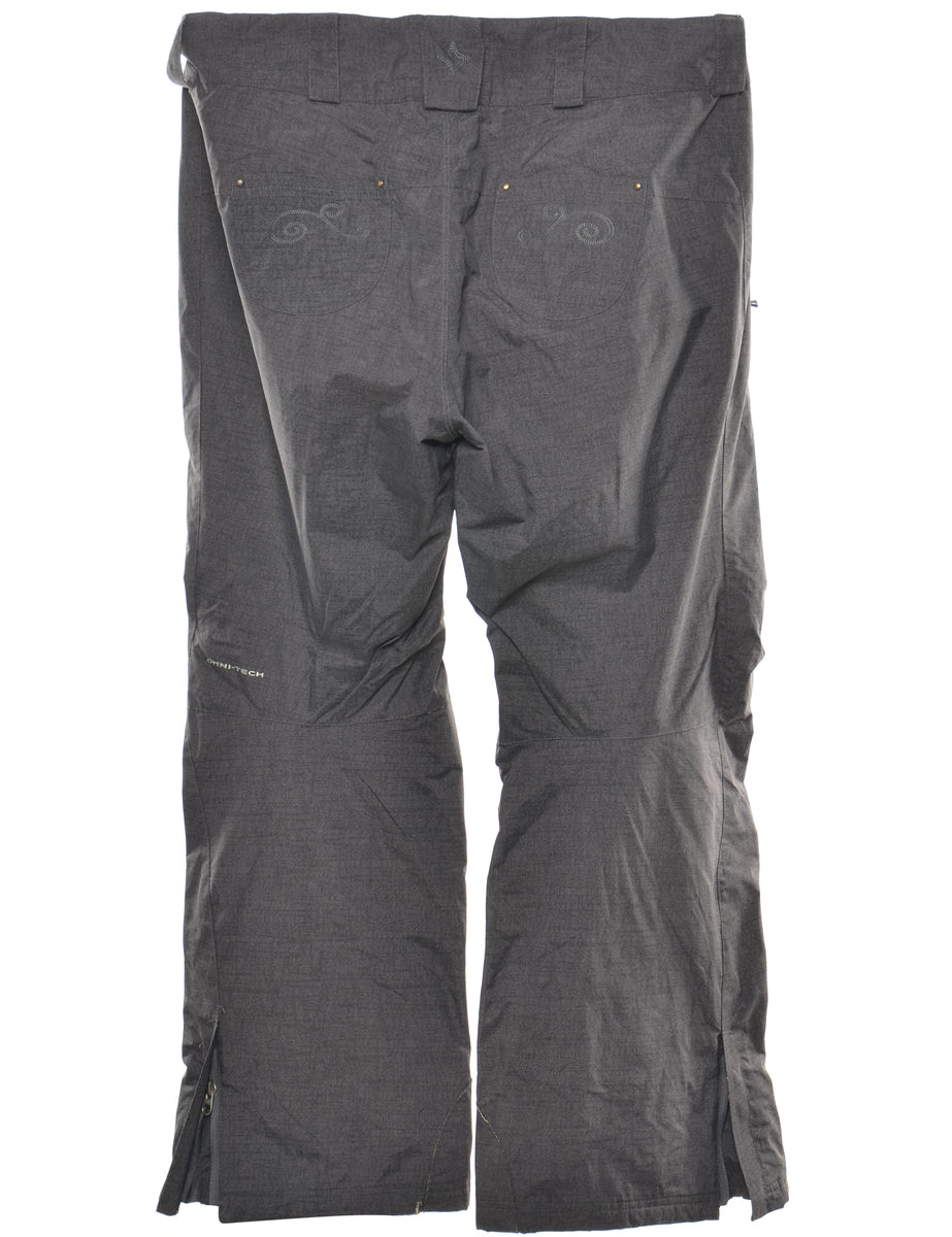 Columbia Black Ski Trousers - W37