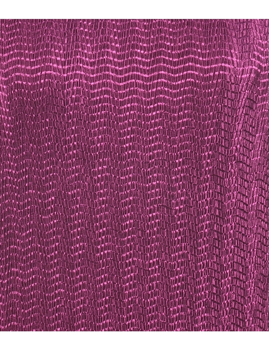 Smocked Evening Top - L
