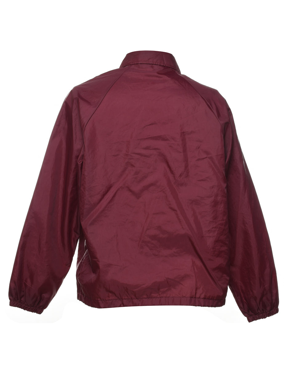 Maroon Nylon Jacket - L
