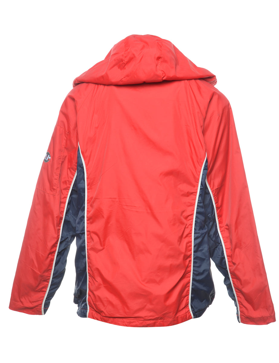Hooded Nylon Jacket - L
