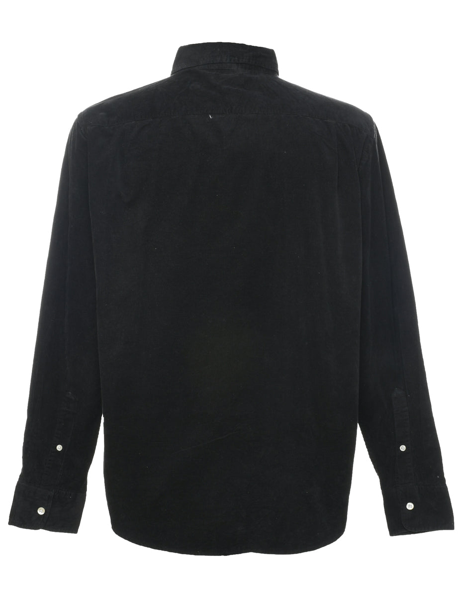 Corduroy Black Shirt - L