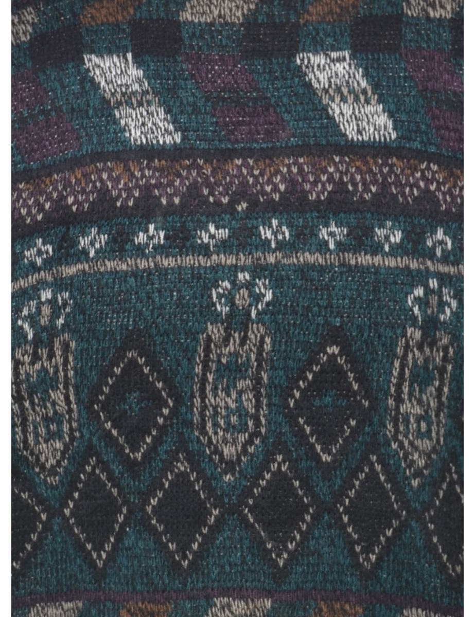 Multi-colour Patterned Jumper - XL
