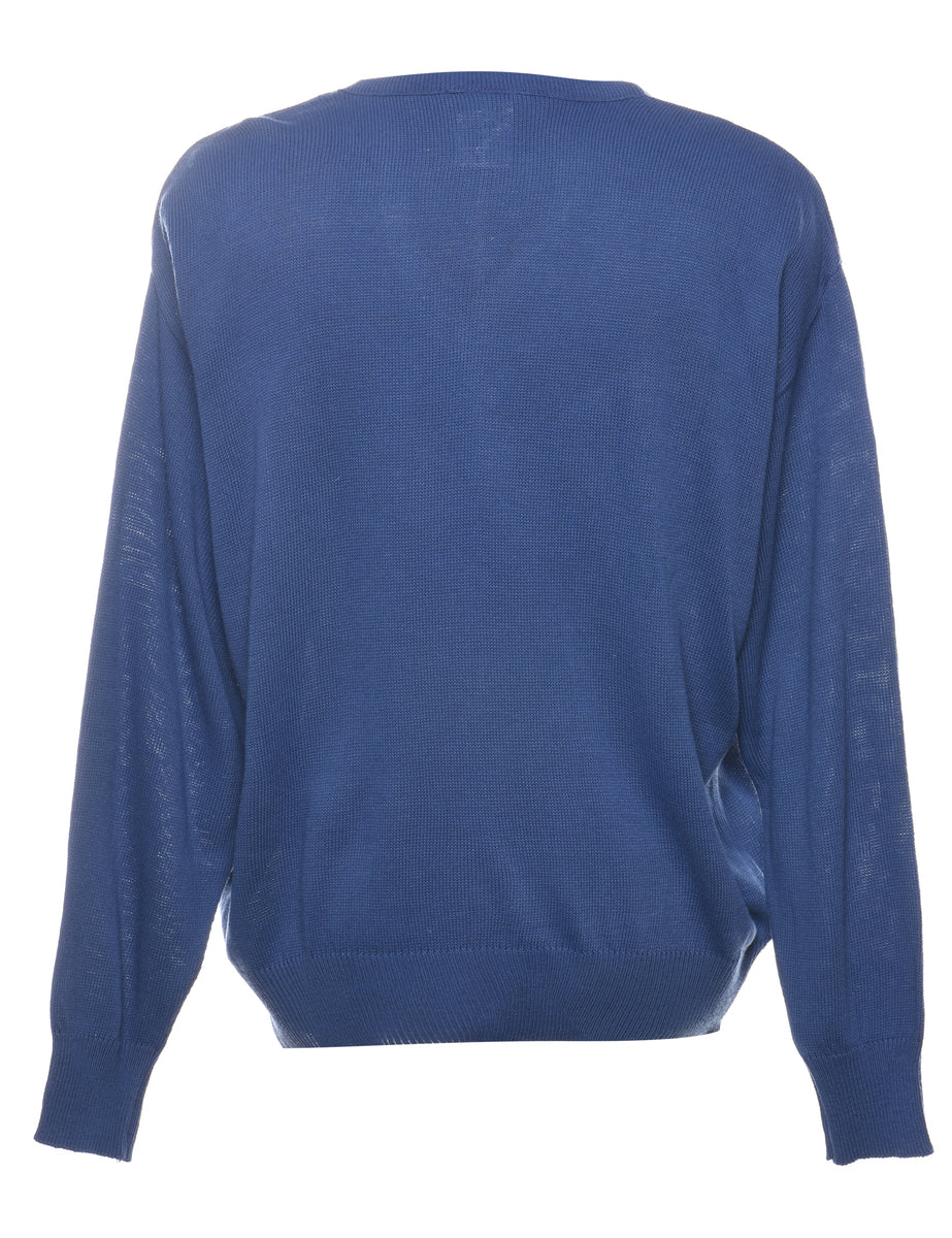 Navy Jumper - L