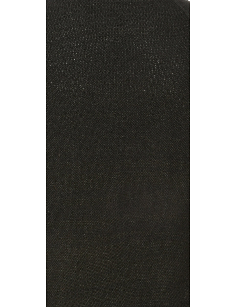 Long Sleeved Patterned Jumper - M