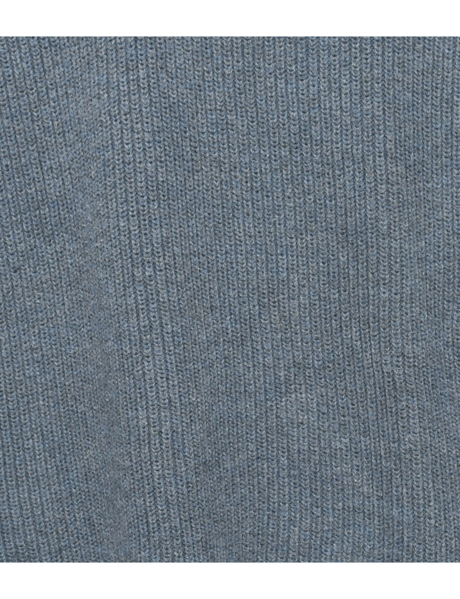 Mid Wash Blue Izod Jumper - L