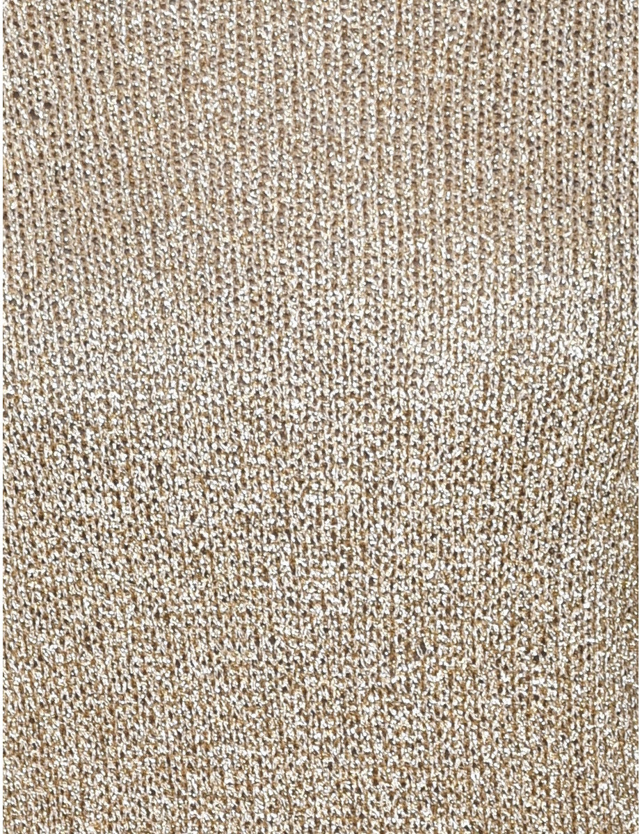 Lurex Thread Pattern Jumper - L