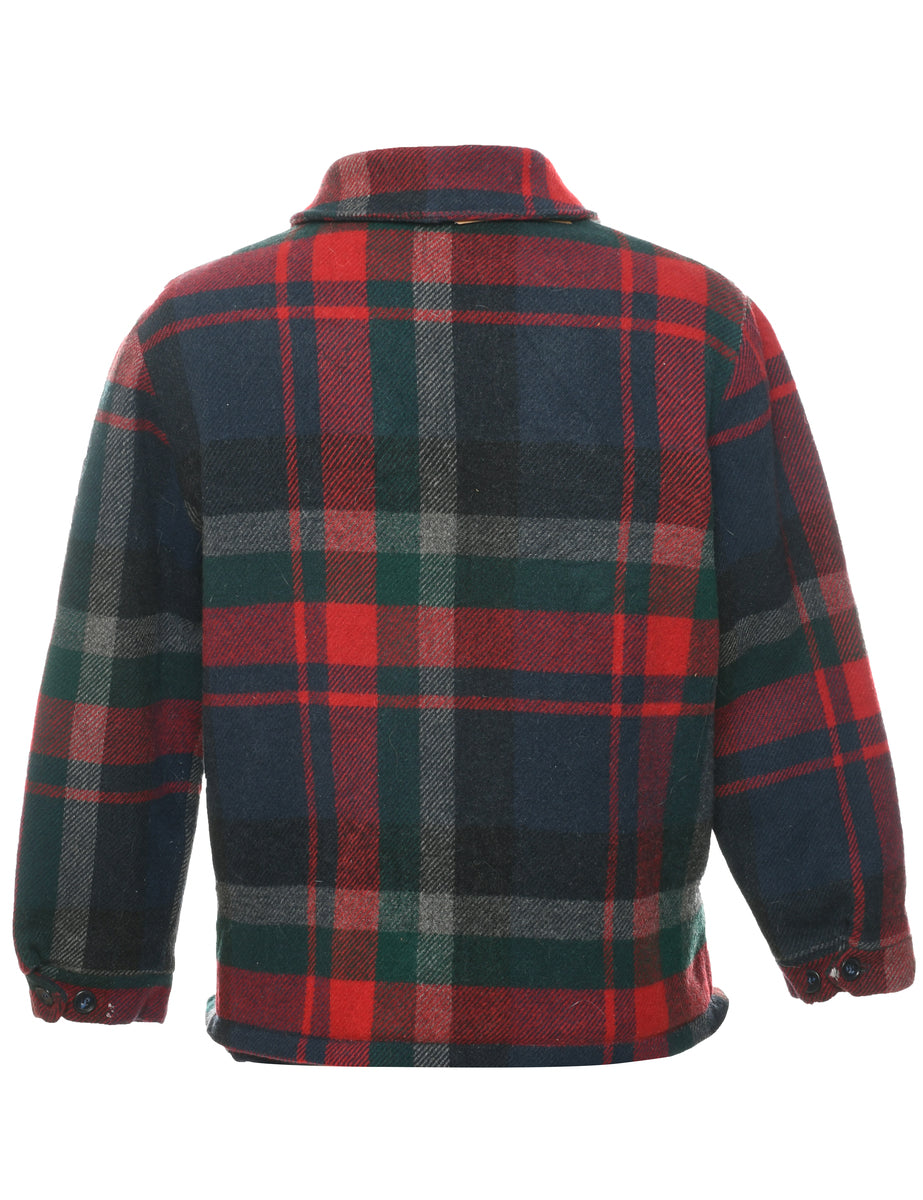 Woolrich Checked Jacket - M