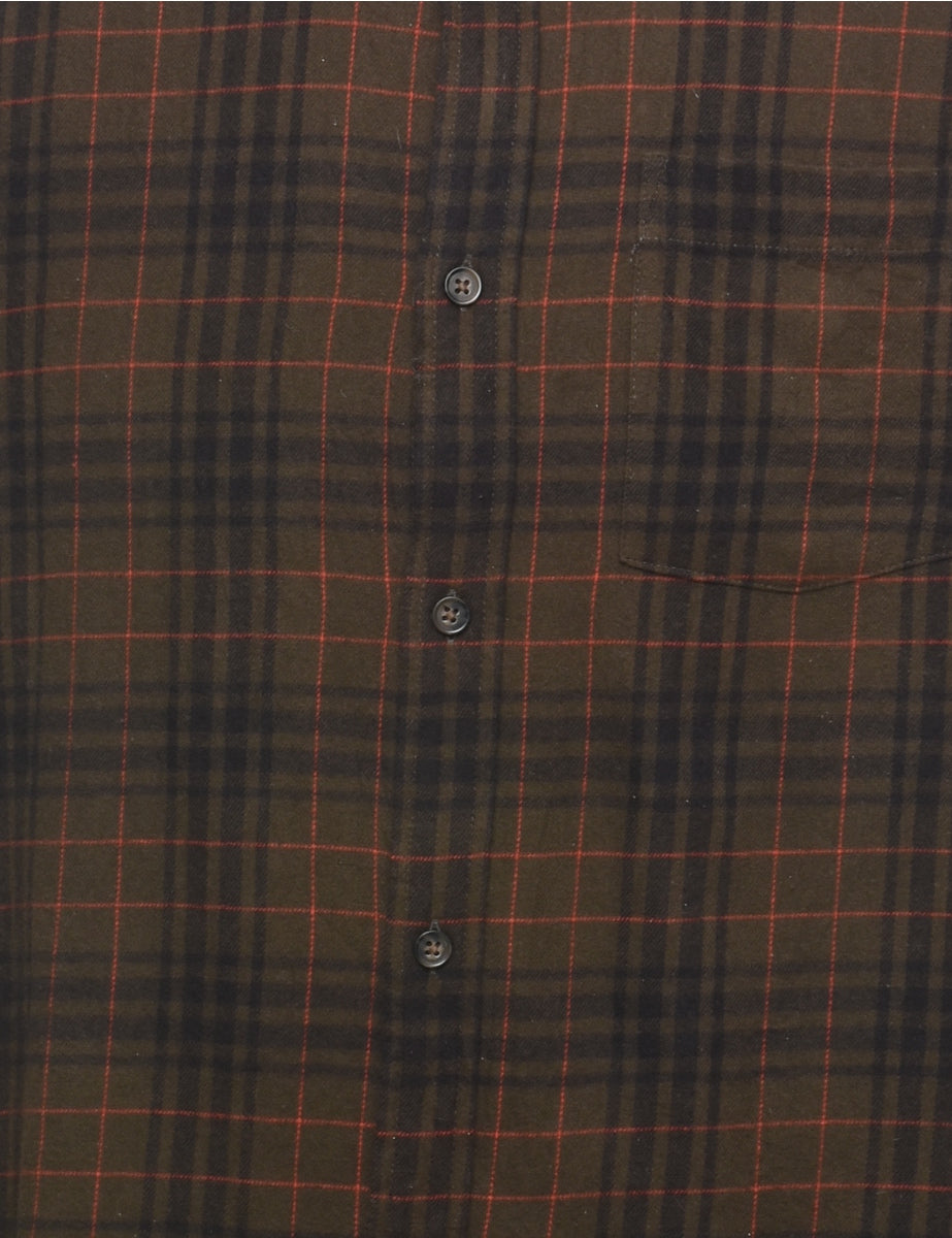 St John's Bay Checked Shirt - M