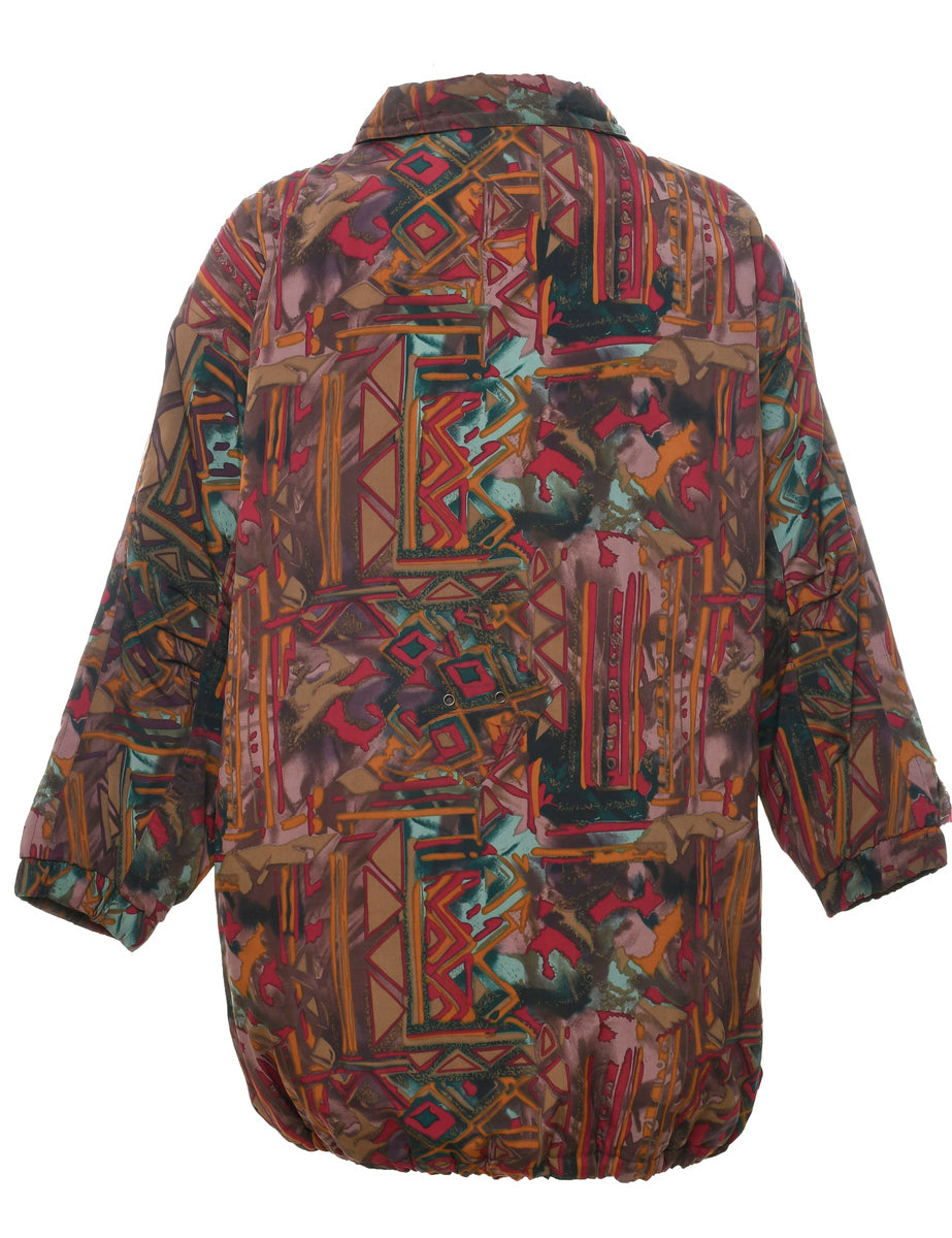 Multi-colour Ski Jacket - M