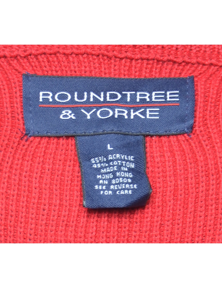 Colour Block Jumper - L
