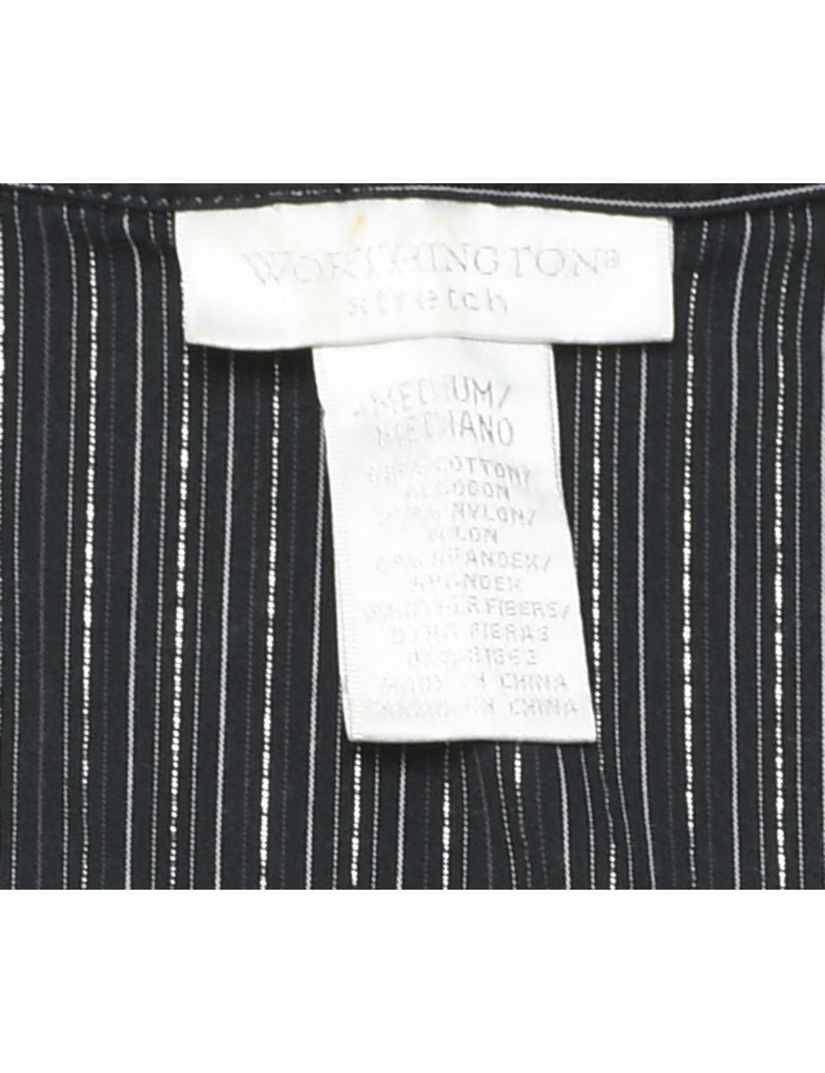 Pinstripes Evening Shirt - M