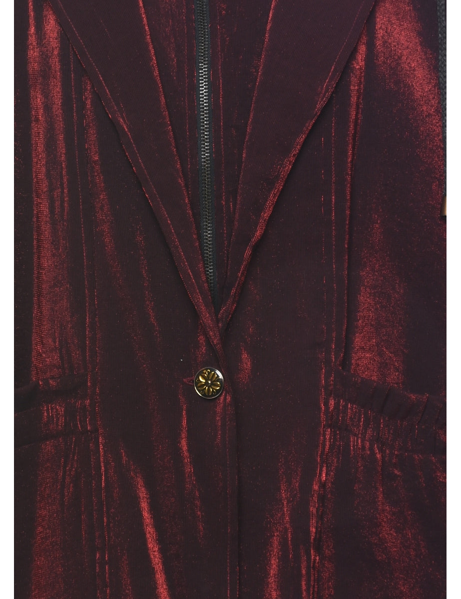 Maroon Jacket - L