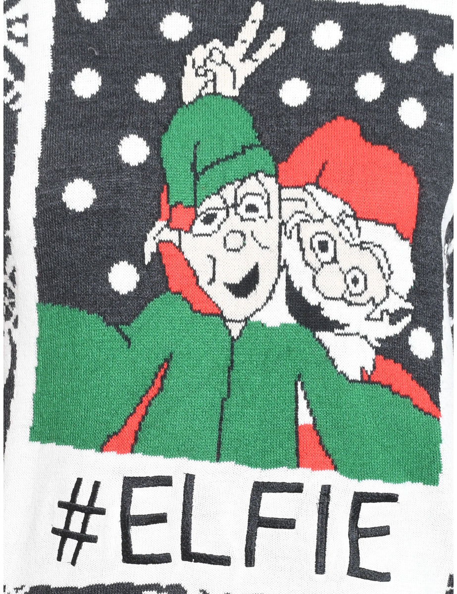 Festive Season Christmas Jumper - M