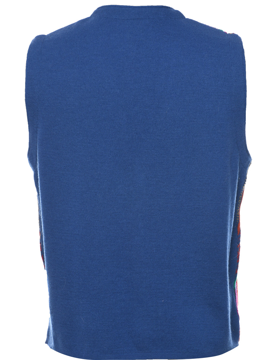 Wool Sweater Vest - L