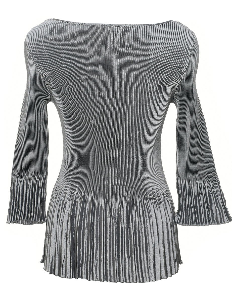 Smocked Evening Top - M