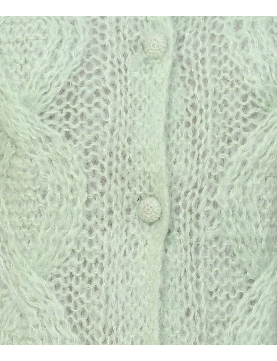 Cable Knit Cardigan - S