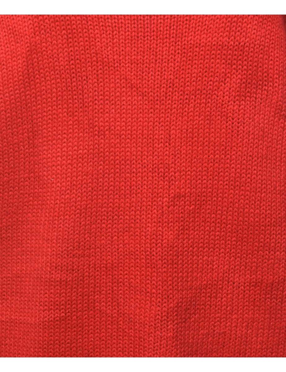 Red Jumper - M