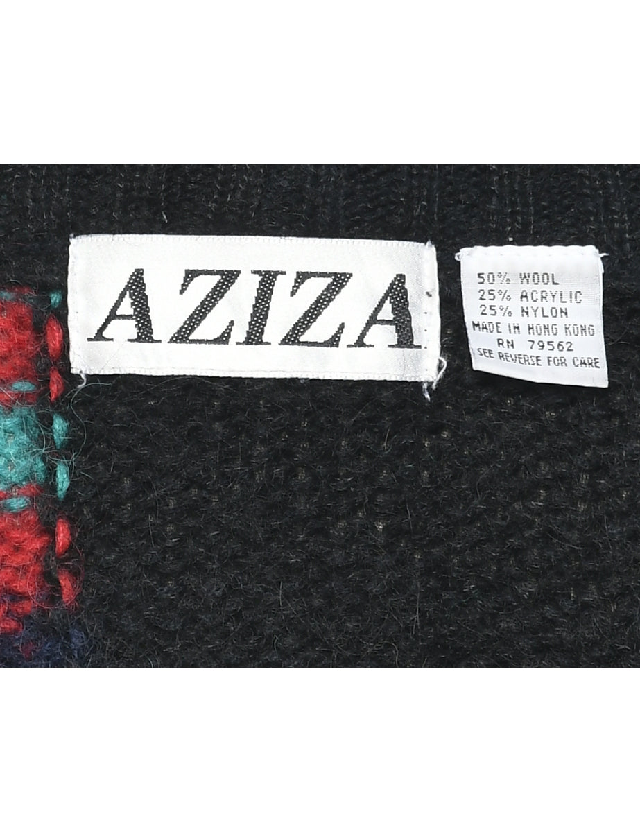 Multi-colour Cardigan - L