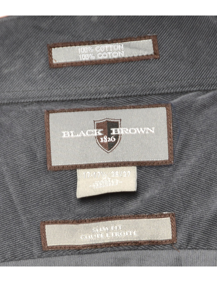 Corduroy Dark Grey Shirt - XL