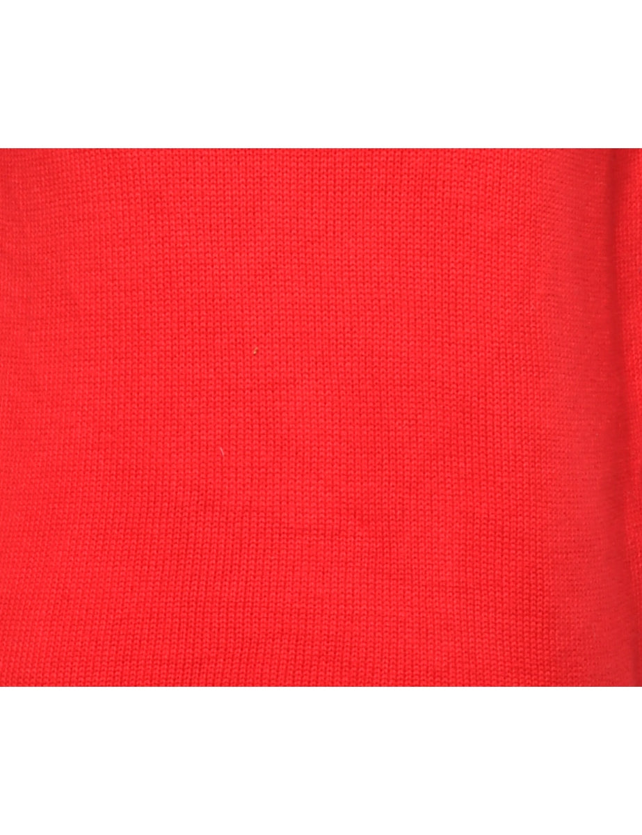 Tommy Hilfiger Quarter Zip Jumper - M