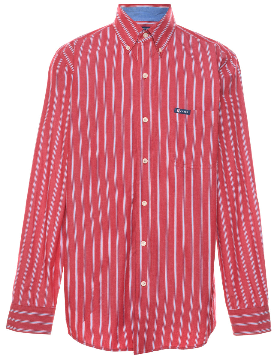 Chaps Striped Shirt - L