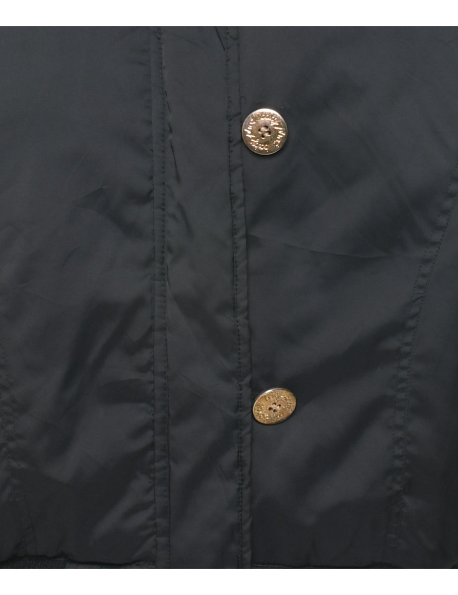 Hooded Puffer Jacket - L