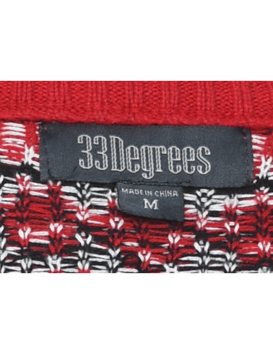 Animal Design Christmas Jumper - M