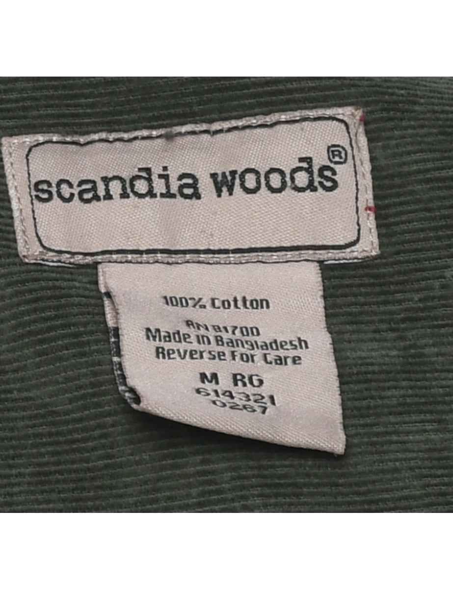 Corduroy Green Shirt - M