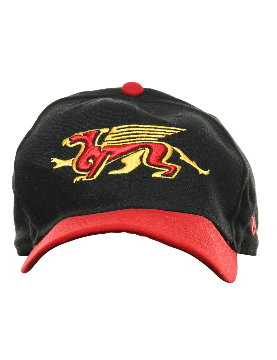 Black Embroidery Cap - XS