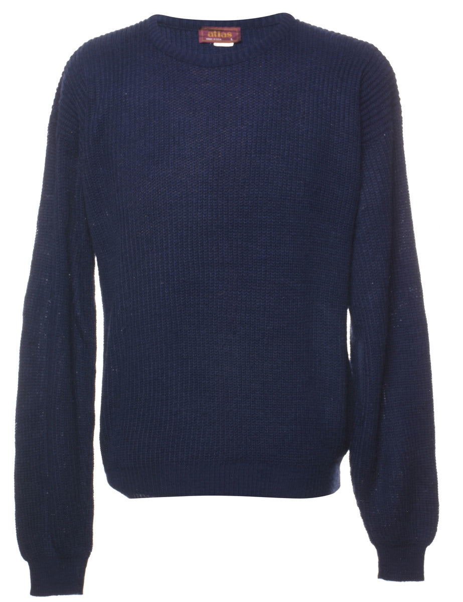 Navy Jumper - L