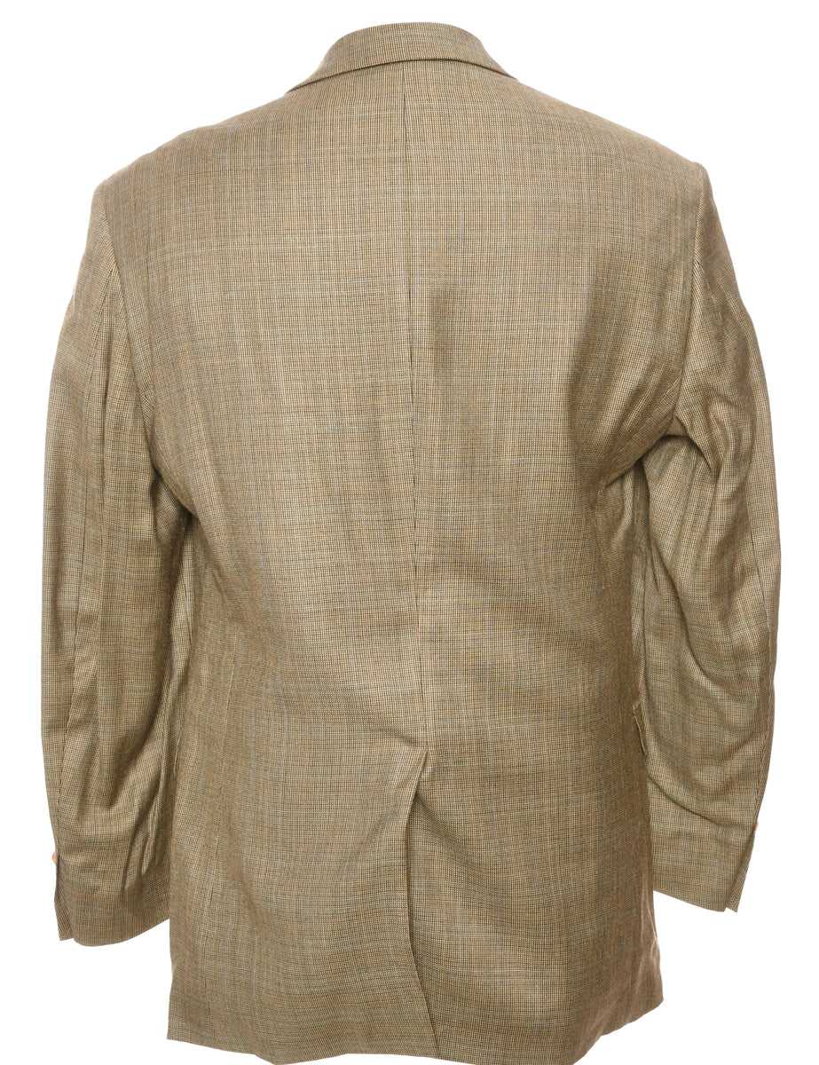 Single Breasted Light Brown Blazer - L
