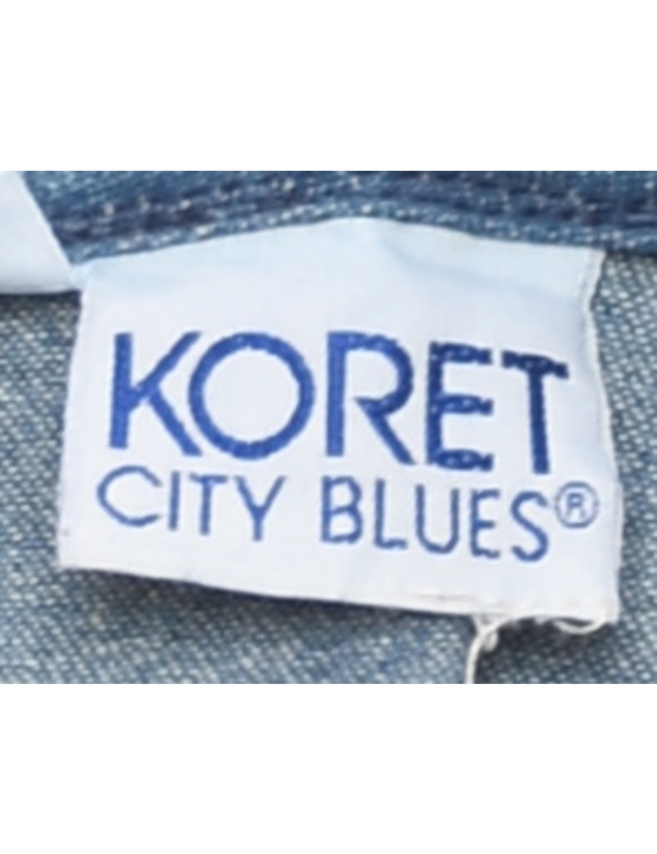 Koret City Blues Denim Jacket Vest - M