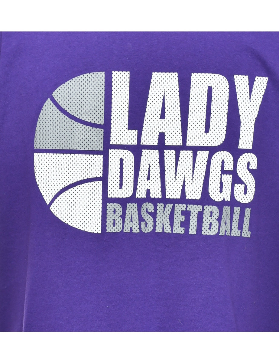 Basketball Printed T-shirt - M