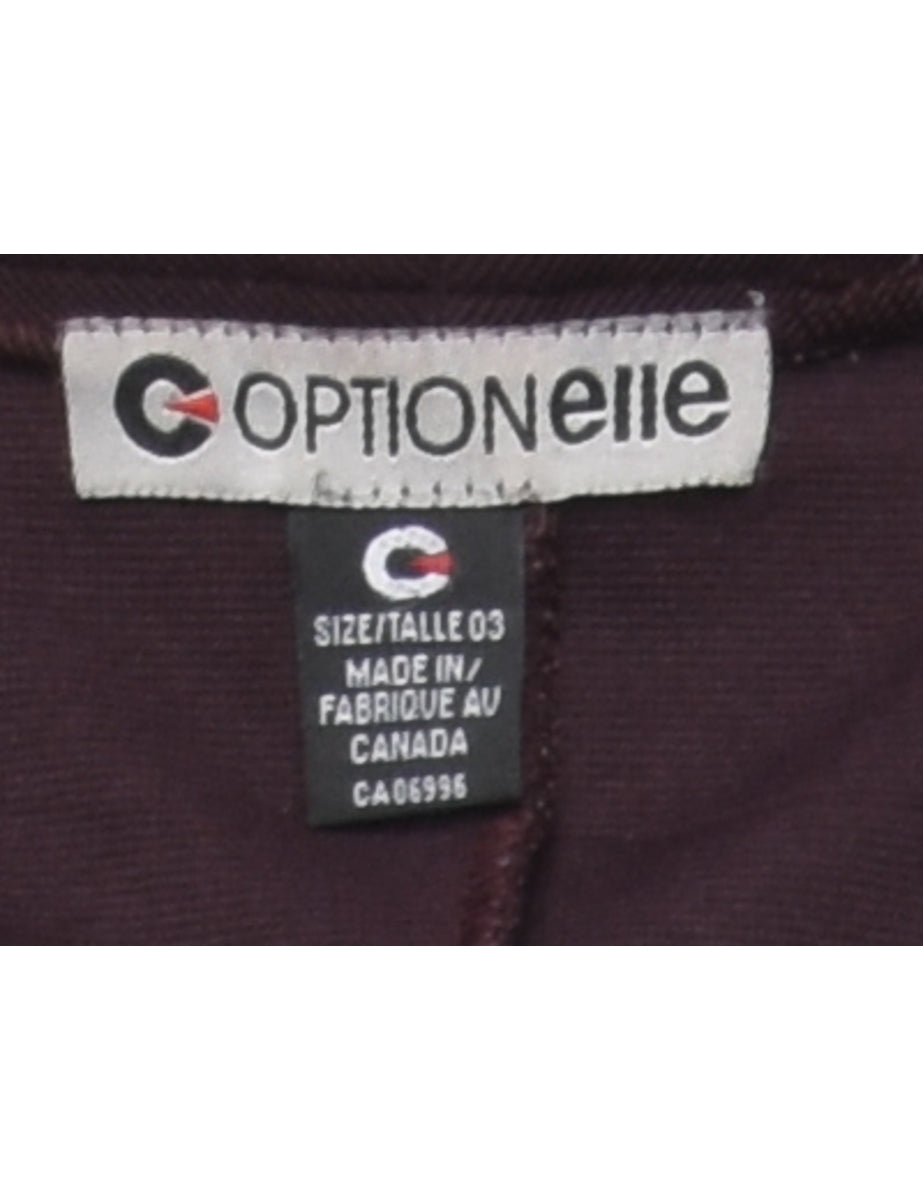 Zip Front Jacket - M