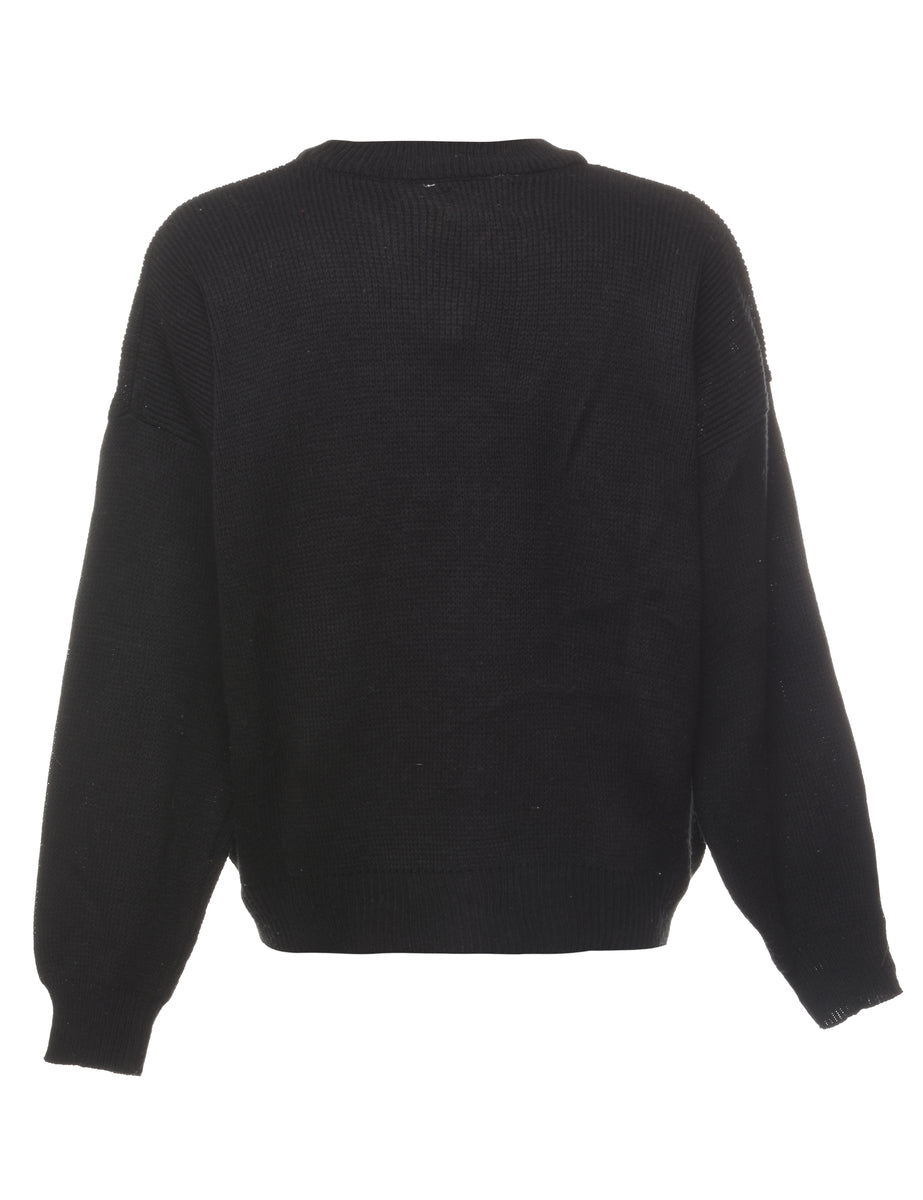 Black Jumper - M