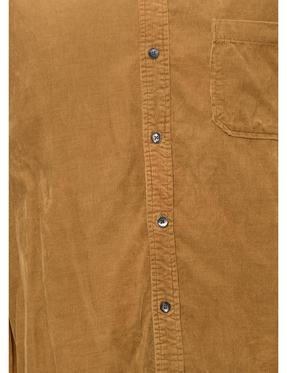 Olive Green The Territory Ahead Corduroy Shirt - XL